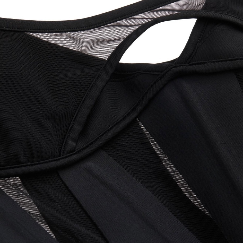Mugler x H&M Collaboration Sleeveless Black Mini Corset Dress Size XL BodyCon - Picture 8 of 15